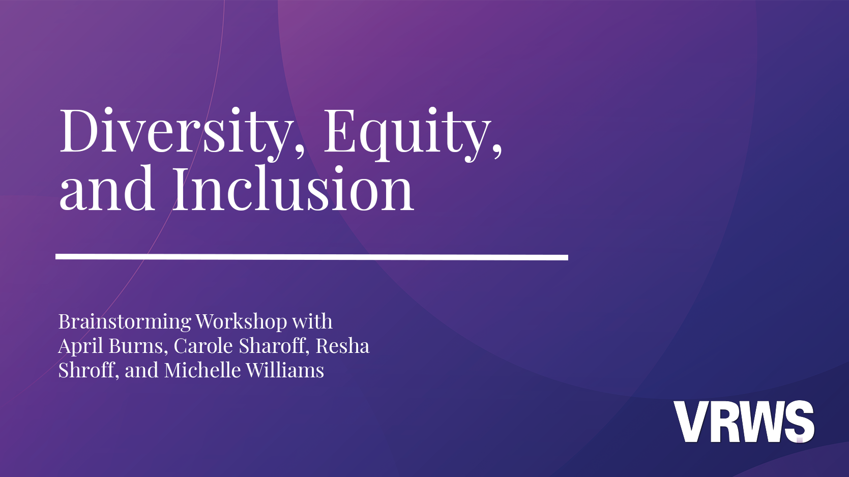 Diversity Equity And Inclusion Dei Brainstorming Workshop